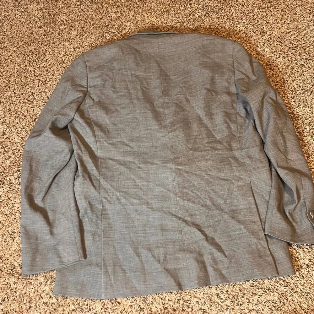 Michael Kors Gray Blazer Modern Fit Two Button Closure Men's‎